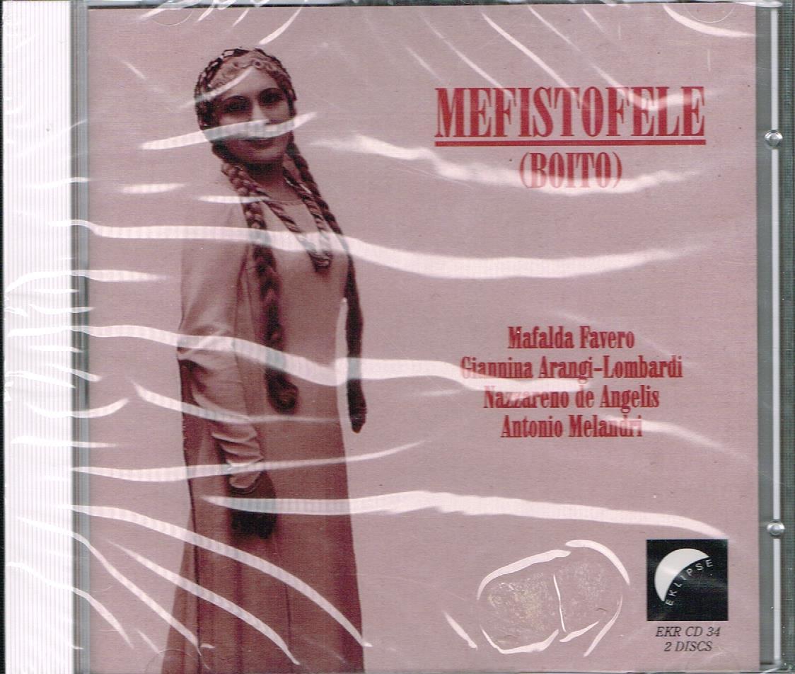 Boito: Mefistofele / Molajoli, Favero, De Angelis, Arangi Lombardo - CD