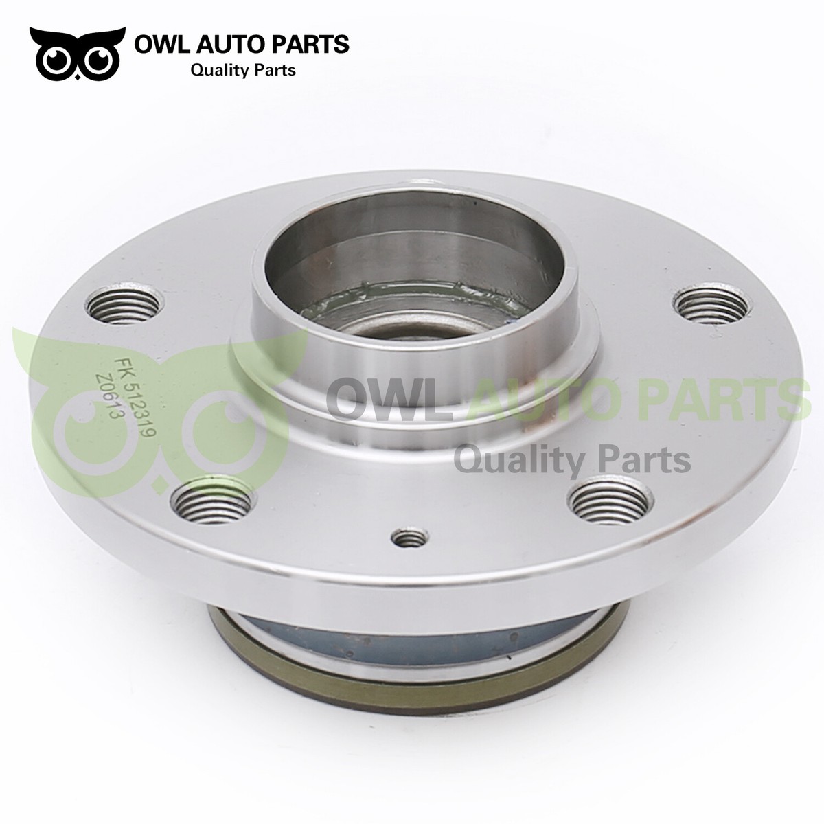 Pair Rear Wheel Hub & Bearing Assemblies For 2009-2010 Volkswagen Passat CC FWD – 512319