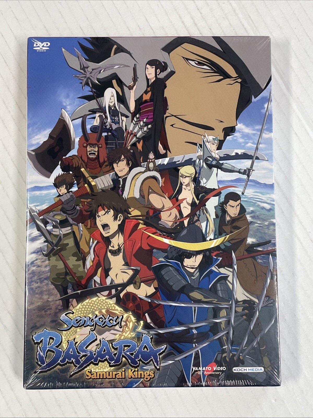 SENGOKU BASARA SAMURAI KINGS - cofanetto 3 dvd nuovo sigillato