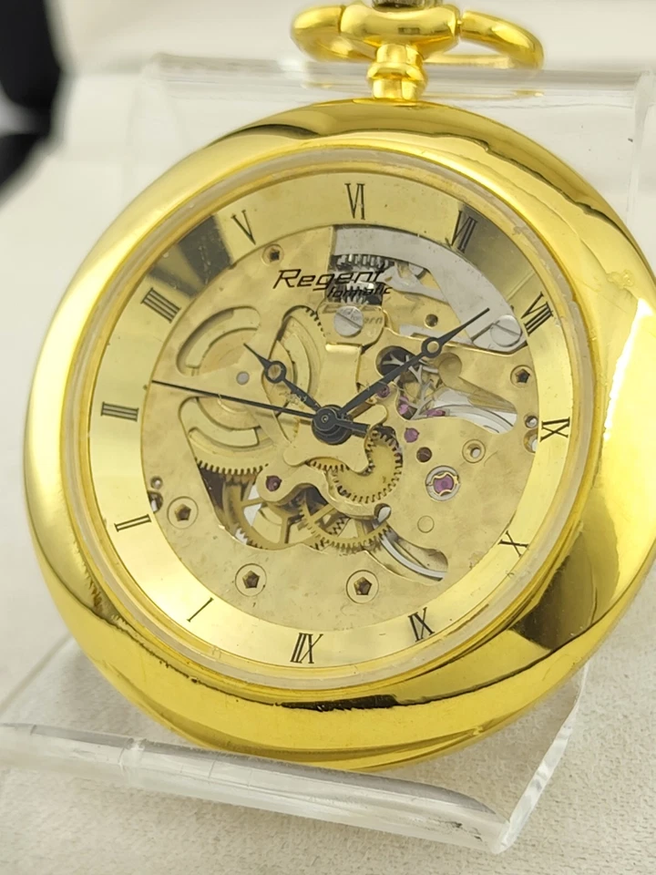 Reloj Bolsillo Regent Formatic Sceleton 2000-2010 Foto 3 de 4