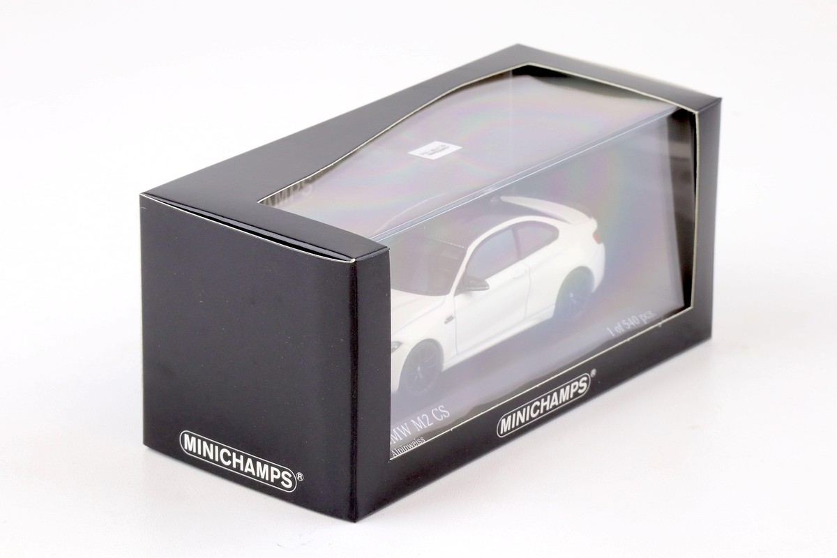 1:43 Minichamps BMW M2 CS Coupe Alpin white/ black wheels
