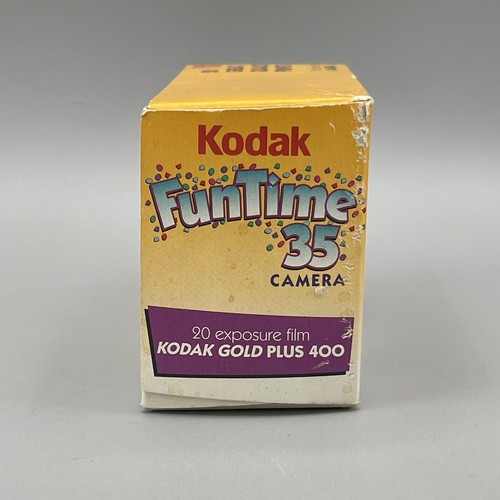 Kodak Funtime 35 fotocamera monouso 20 Exp 400 pellicola uso esterno - nuova sigillata 8/94 - Foto 2 di 6