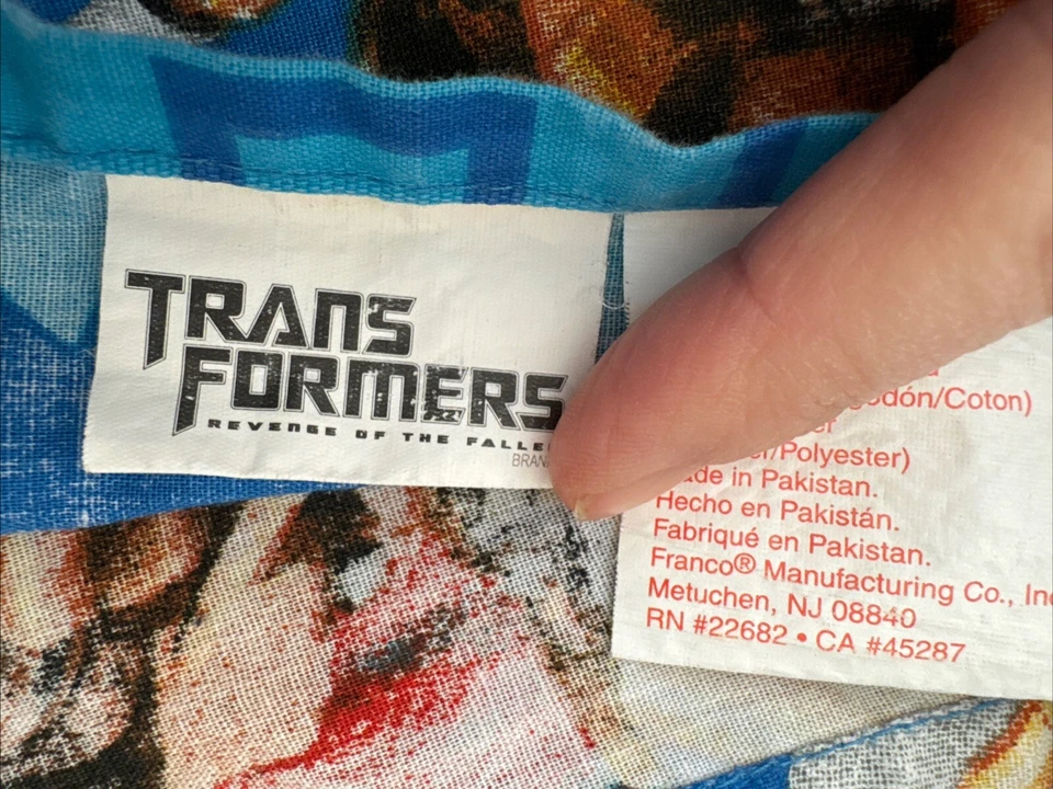 Hoja plana Transformers Twin Revenge of the Fallen Foto 3 de 4