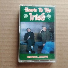 HERE'S TO THE IRISH Original Artists CASSETTE TAPE