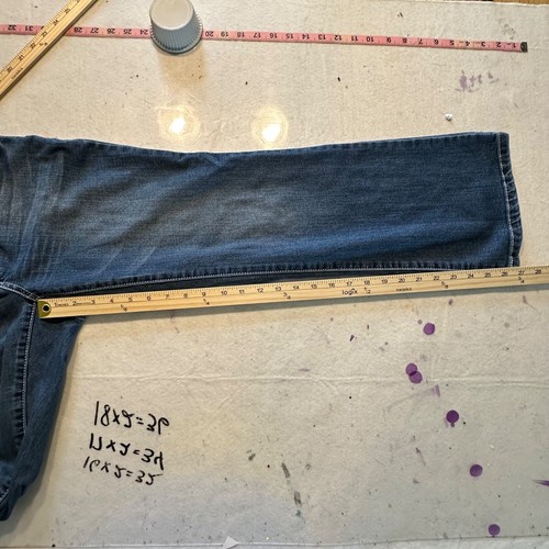 INC Denim women's jeans curvy Boot leg short size 6 PS med wash - Picture 10 of 13