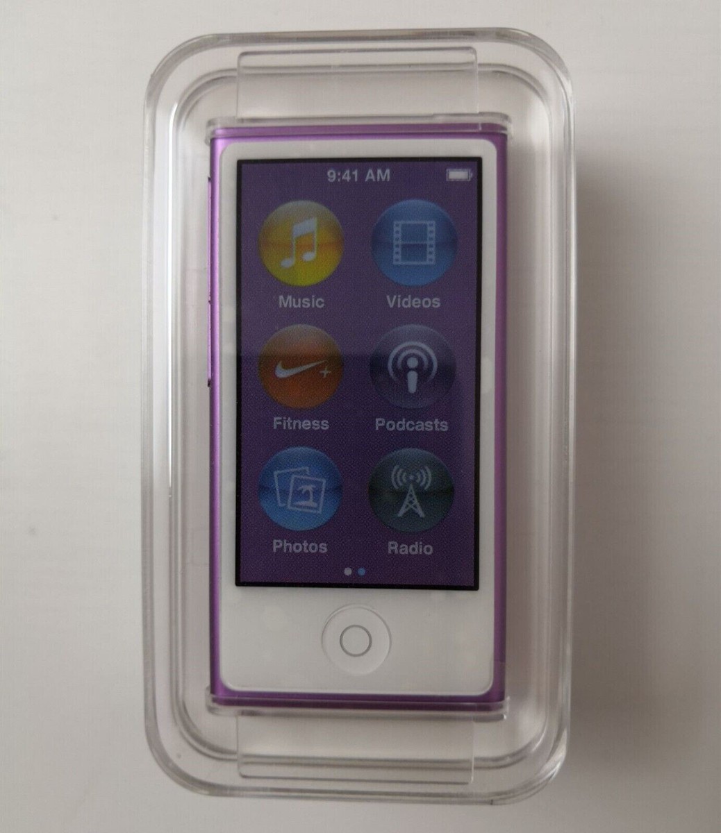 ポータブルプレーヤー Apple iPod nano 16GB state NEW 🍎Apple iPod nano 8th Generation Purple 16GB MP3 Player