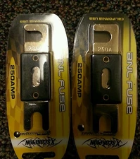 2 pcs 250 Amp Platinum ANL Fuses for Amp Fuse holder