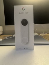 Google Nest GA01318-GB Wireless Video Battery Powered Doorbell - White