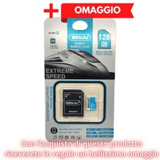 Scheda Micro SD 128GB Classe 10 con Adattatore – Alta Velocità, Massima Affidabi