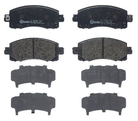 BREMBO Brake pad set SUBARU P 78 028 26296AN00A,26296AN020,26296FL000 26296FL030,26296FL031,26296FL032,26296FL040,26296FL05A,26296FL070,26296FN000 - Image 16
