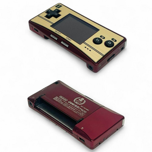 任天堂 - gameboy micro mario 20 ほぼ未使用！ Nintendo Game Boy MIcro 20th Anniversary Famicom Color Mario