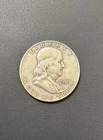 1959 D Franklin Half Dollar  Good 90% Silver 50c US Coin Collectible