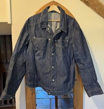 Levi's Engineered Jeans Jacket large Blue Denim Vintage 