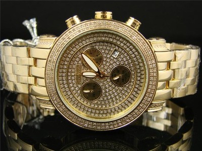 Mens 46MM Joe Rodeo 1.75 CT Diamond Watch JCL19-Classic(180) | eBay