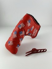 New Scotty Cameron 2002 Red American Flag USA 911 9/11 Memorial Cover 900681
