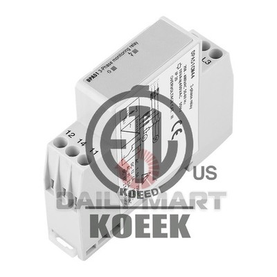 New In Box CARLO GAVAZZI DPA51CM44 Delta Monitoring Relay 3-Phase