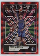 2023 Donruss Great X-Pectations Holo Red & Green Laser /75 Dereck Lively II 06rp