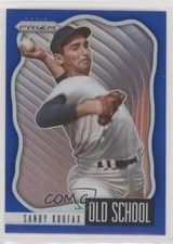 2021 Panini Prizm Old School Blue Prizm Sandy Koufax #OS-7 HOF 0w7