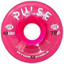 Outdoor Quad Roller Wheels 78A Atom Pulse Lite 62x33 Pink / 1 Pack - 4 Wheels