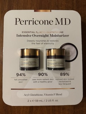 2x Perricone MD Essential Fx ACYL-GLUTATHIONE Intensive Moisturizer 2oz NEW 