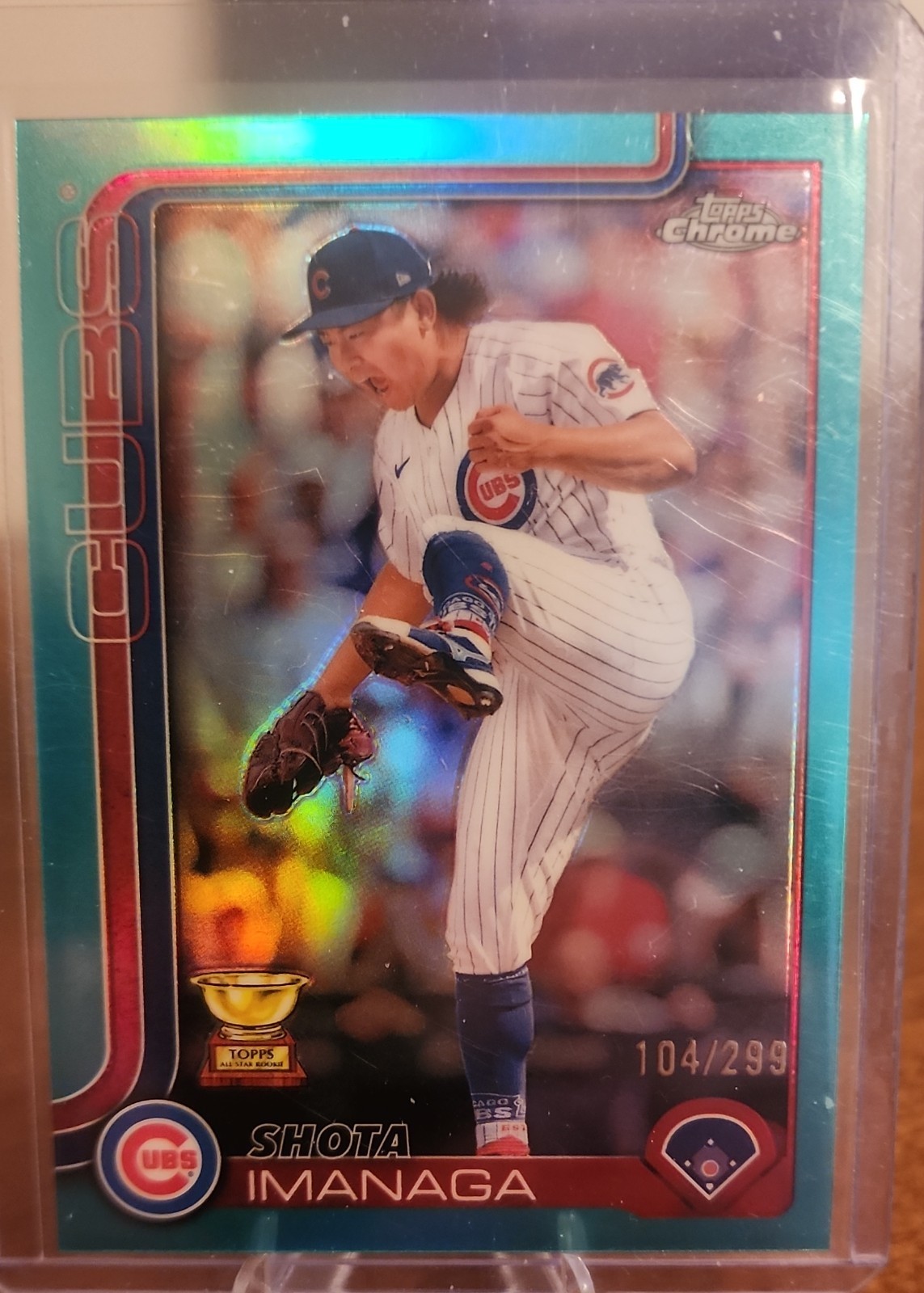 2025 Topps Chrome - Shota Imanaga #149 Teal Refractor /299