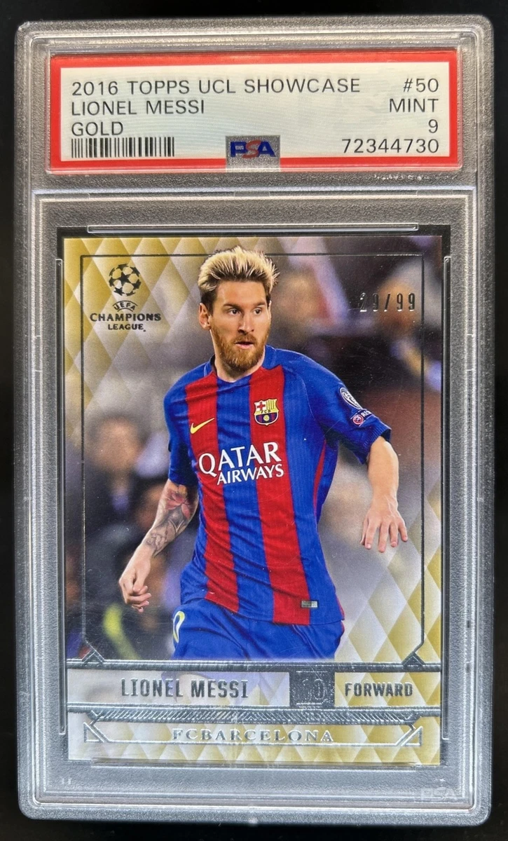 Topps Lionel Messi Soccer Sports Trading Card Singles for sale | eBay