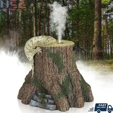 Tree Trunk Humidifier 1000ML USB Reptile Fogger Top Mist Outlet Easy Clean