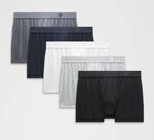 Lululemon Men  s Always In Motion Boxer Brief 3" 5 pack size LARGE lg 3 inches
