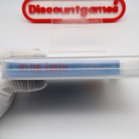 NES Nintendo TO THE EARTH - VGA GRADED 85 NM+! NEW & Factory Sealed with H-Seam!