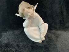 Lladro ?Angel Dreaming? Figurine #4961 Spain W/Original Box 5? W X 6 1/4?H 1977