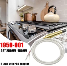 1950-001 For Robertshaw Thermopile 36" 250MV -750MV 2 Lead with PG9 Adapter US
