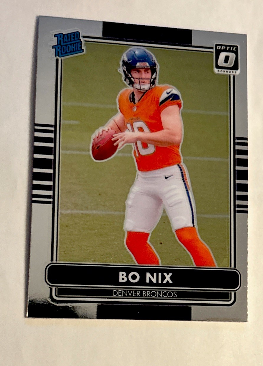 2024 Panini Donruss Optic - 2014 Retro Series Bo Nix #6 (RC)