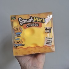 RMS Crazy Fun SmushMart Large Cheese Squishy Stretch Sensory Toys TIK TOK VIRAL