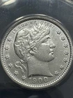 1900-S Barber Quarter, Better Date, ANACS AU Details, Free shipping