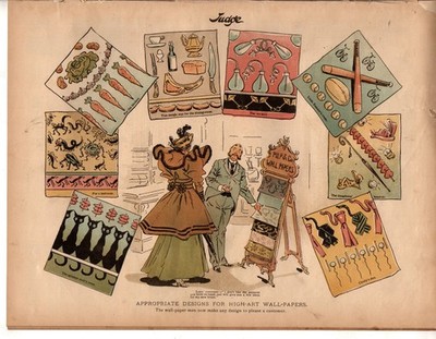 1894 Judge January 13 - High-Art Wallpaper Original cover only