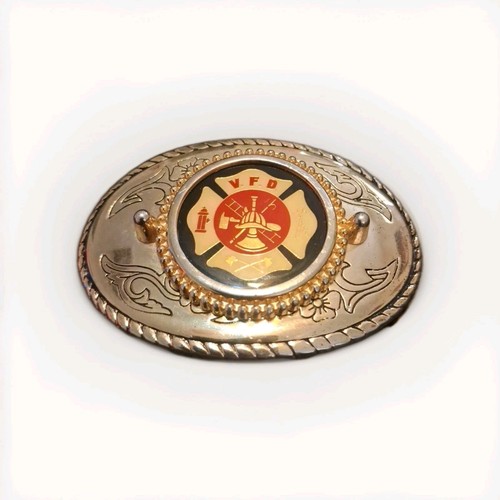 V.F.D Fire Fighters Belt Buckle Made In USA