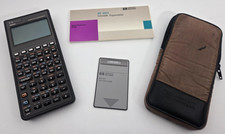HP 48SX Scientific Expandable Calculator - Case, Guide, New Batteries - Working 
