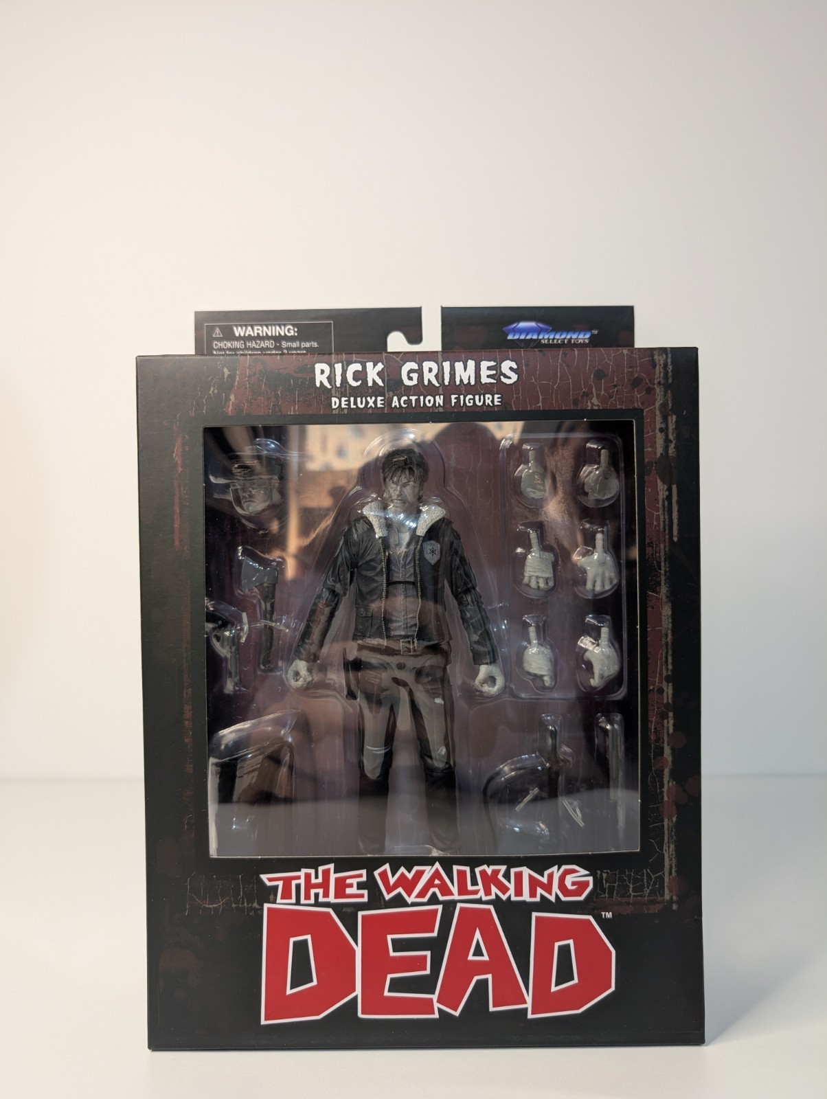 Diamond Select - The Walking Dead Rick Grimes Comic Series Deluxe Action Figure