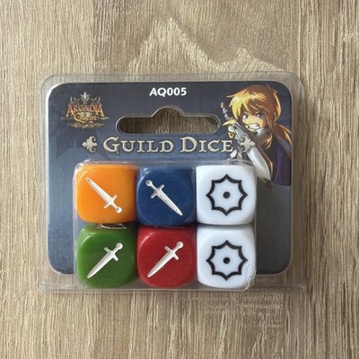 Arcadia Quest Guild Dice Würfel Set Neu Ovp CMON AQ005
