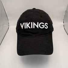 New Era Minnesota Vikings Womens Black Cotton...