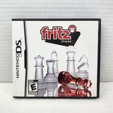 Fritz Chess (Nintendo DS, 2009) autentico completo con manuale CIB