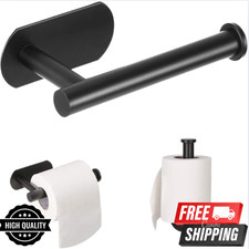 Toilet Paper Holder Wall Mount Tissue Handle Stainless Steel, Bathroom, Kitchen