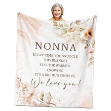 Gifts, Gifts for Birthday Gifts Blanket 60" x 50" Gifts for Nonna 60"x50"