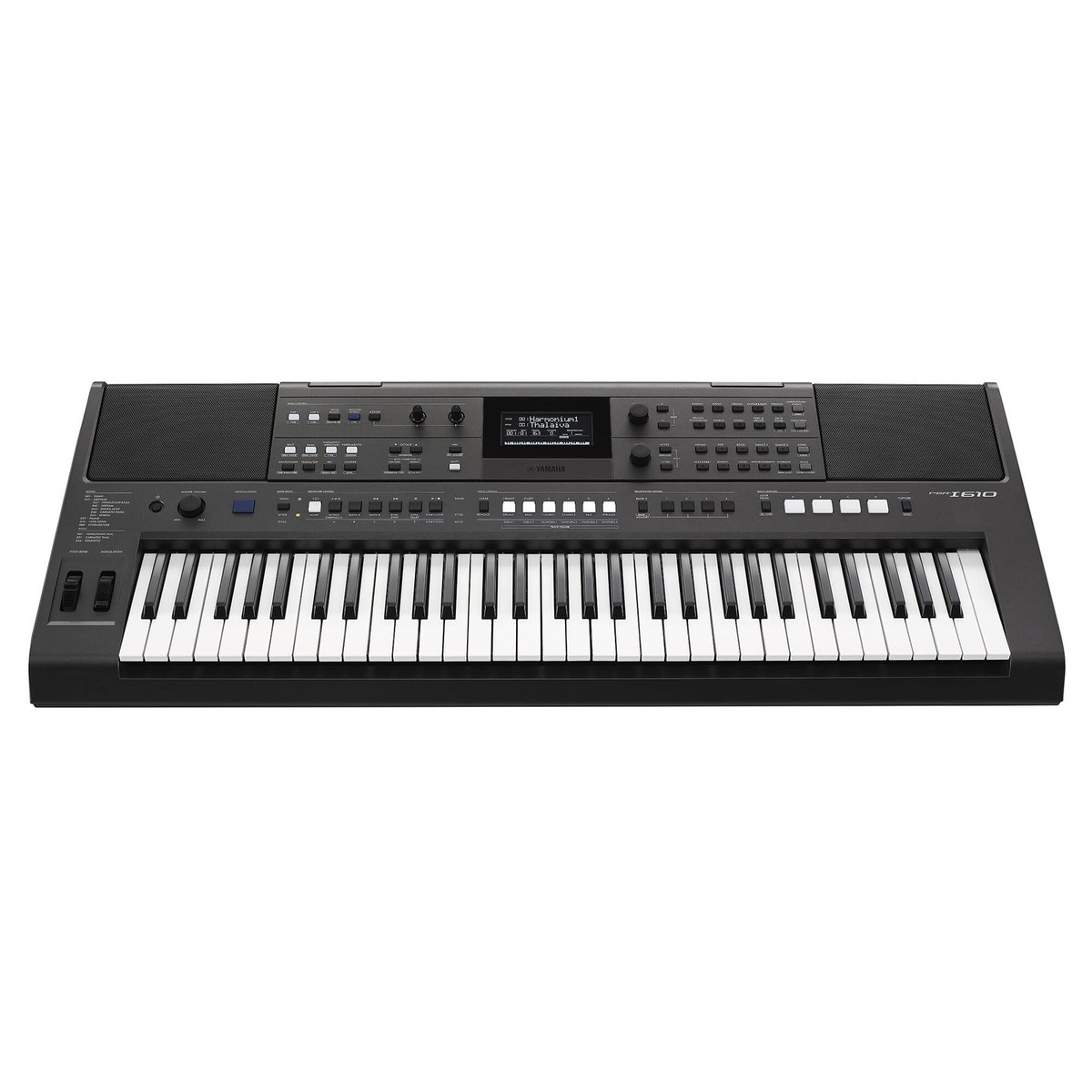 Yamaha PSR-I610 61-Key Indian Portable Keyboard, Black | eBay