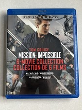 Mission: Impossible 6-Movie Collection Blu-ray 2018 Tom Cruise Action