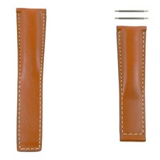 Brown leather strap 22mm TAG Heuer Monaco CW211 models FC6172