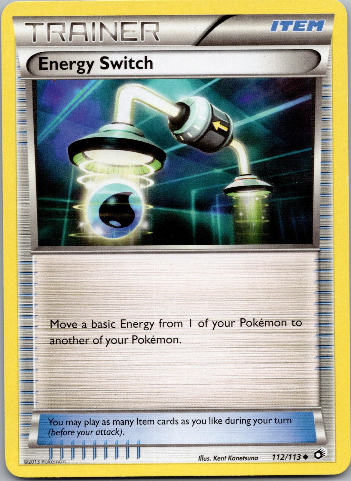 Energy Switch Uncommon Legendary Treasures 112/113 NM
