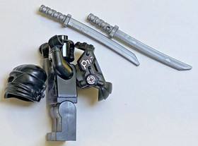 LEGO Ninjago General Cryptor Rebooted Minifigure njo0221 Set 70596 With Swords