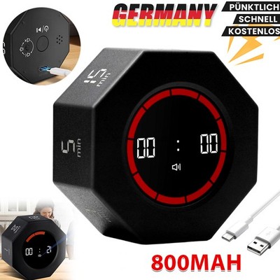 Küchentimer Digital Kitchen Timer LCD Display Countdown Alarm Stoppuhr