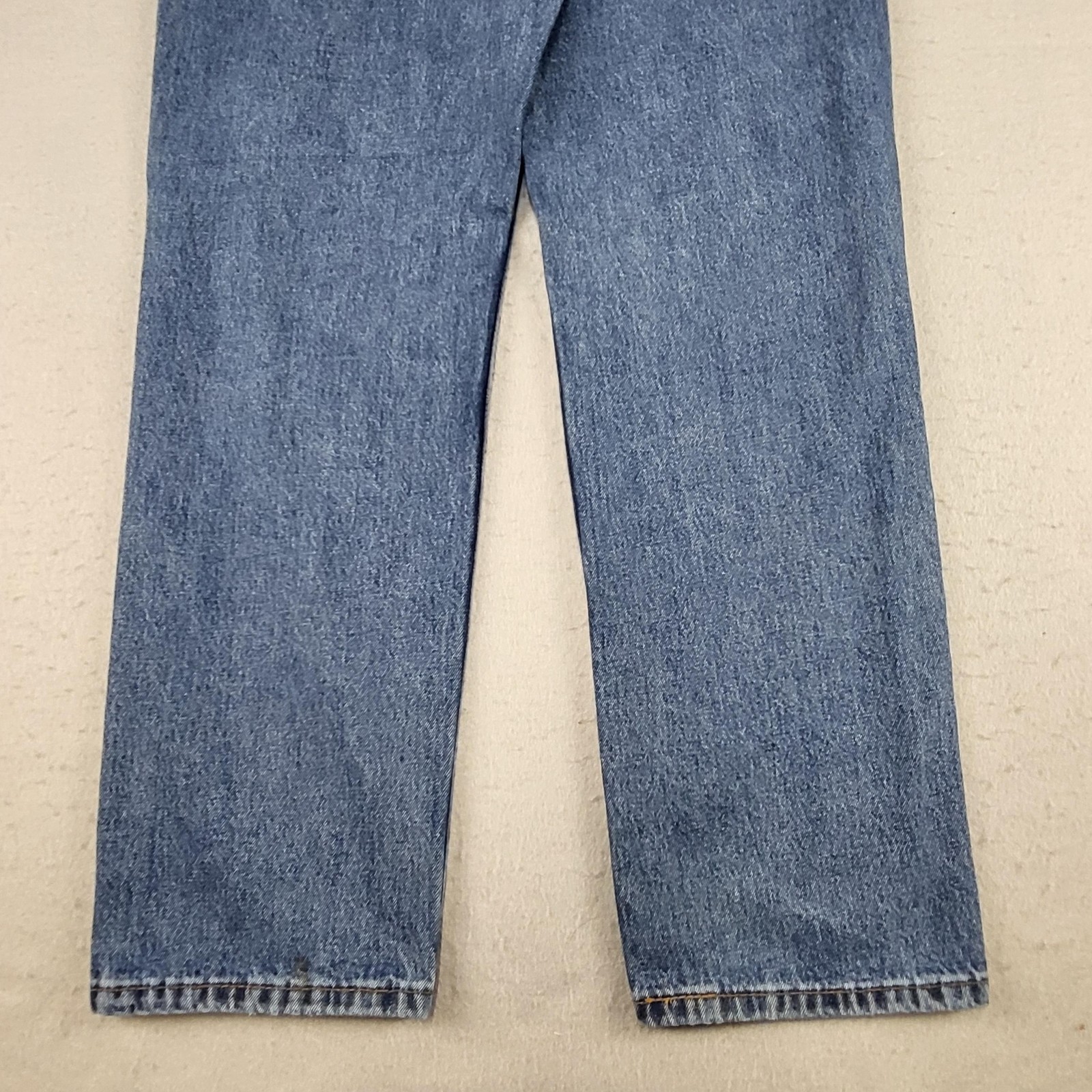 Levis 550 Jeans Mens 34x33 Blue Medium Wash Relaxed Taper Denim Tag 34x34 thumbnail 16